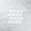 Noosa White Gloss Wave 100 x 100