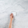 Noosa White Gloss Wave 100 x 100