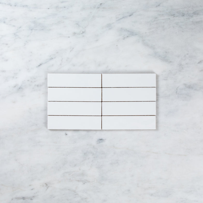 Noosa White Gloss Wave Subway