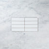 Noosa White gloss Wave Subway