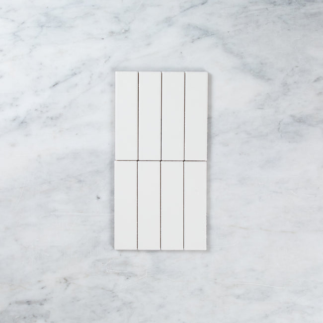 Noosa White Gloss Wave Subway