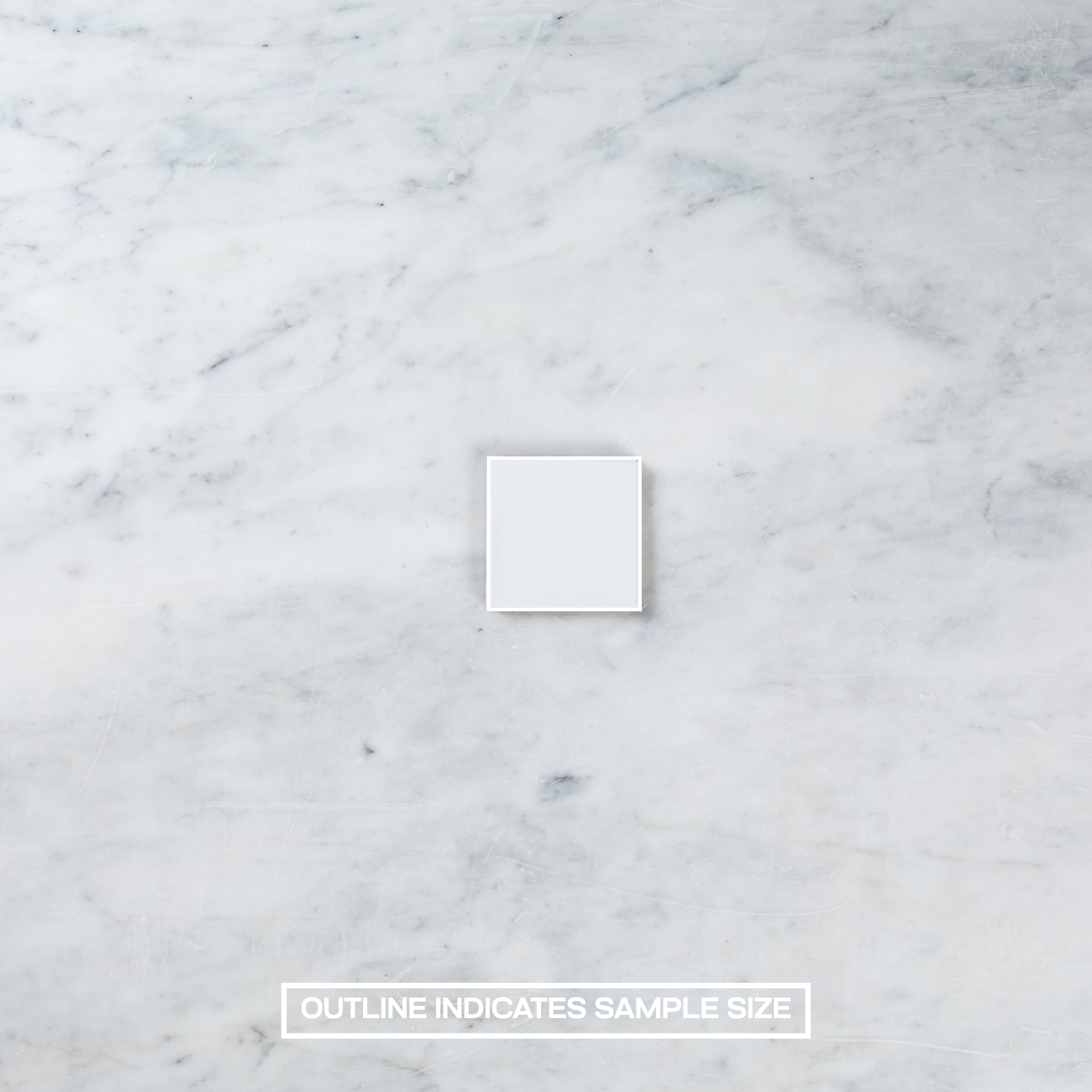 Noosa White Matte Wave 100 x 100