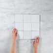 Noosa White Gloss Variation 125 x 125