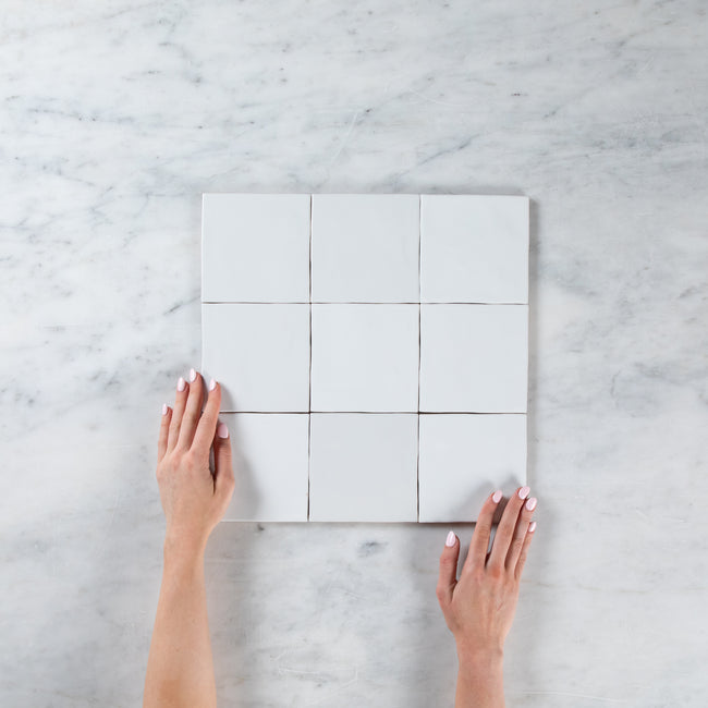 Noosa White Gloss Wave