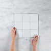 Noosa White Gloss Variation 125 x 125