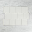 Noosa White Gloss Wave