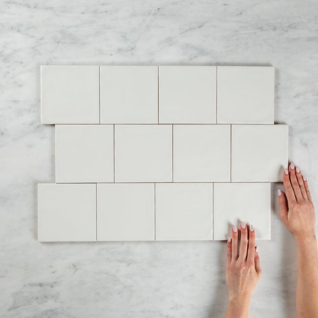 Noosa White Matte Wave