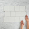 Noosa White Gloss Wave