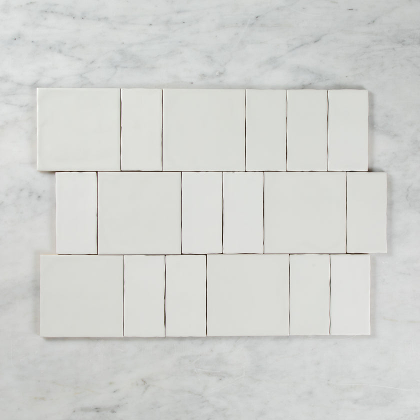 Noosa White Gloss Wave