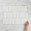 Noosa White Gloss Wave
