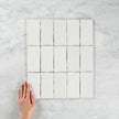 Noosa White Gloss Wave