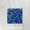 Paradise Maldives Glass Mosaic
