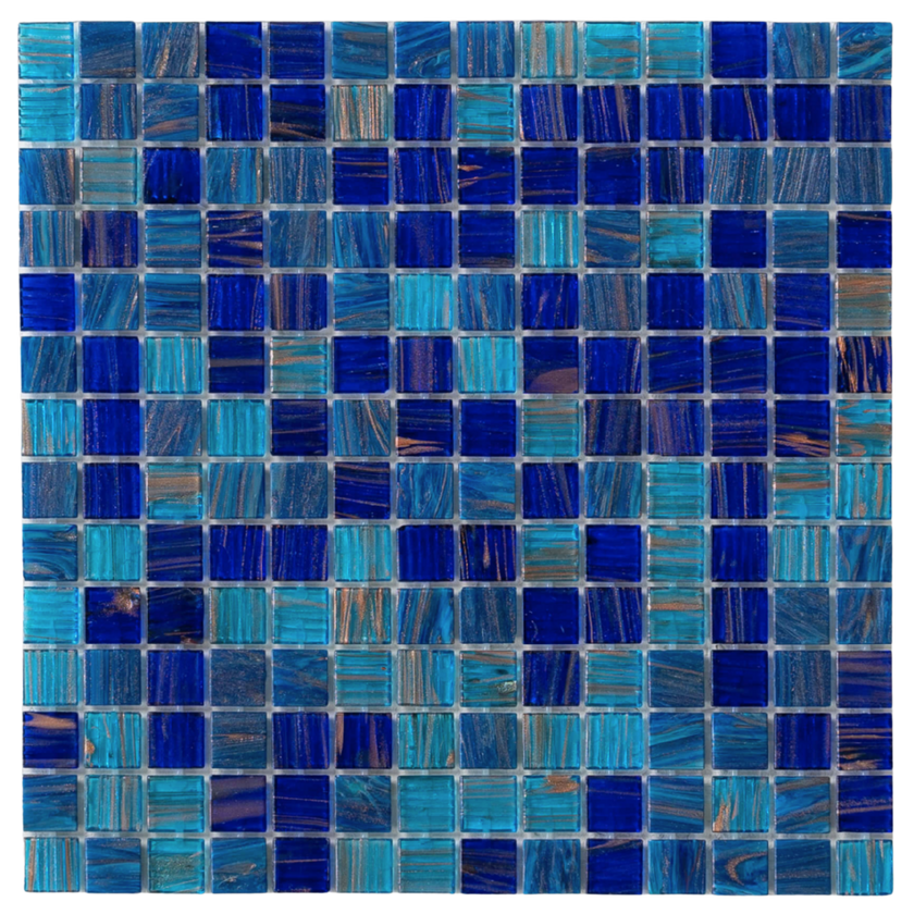 Paradise Maldives Glass Mosaic