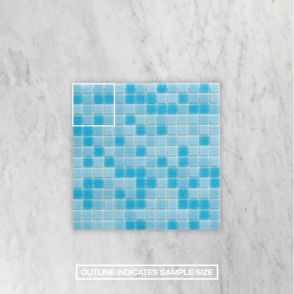 Paradise Tahiti Glass Mosaic