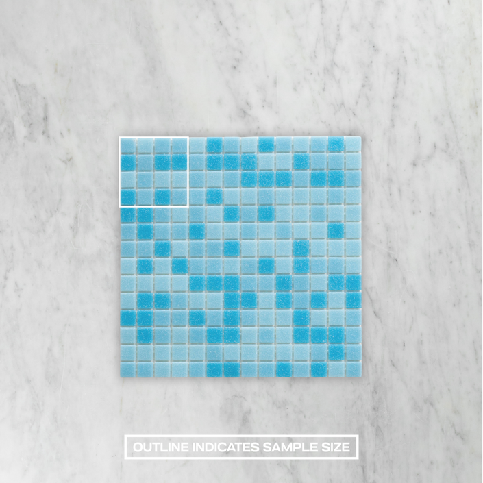 Paradise Tahiti Glass Mosaic