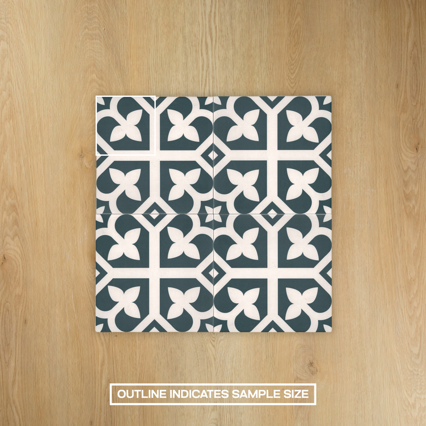 Picasso Bloom Navy Blue