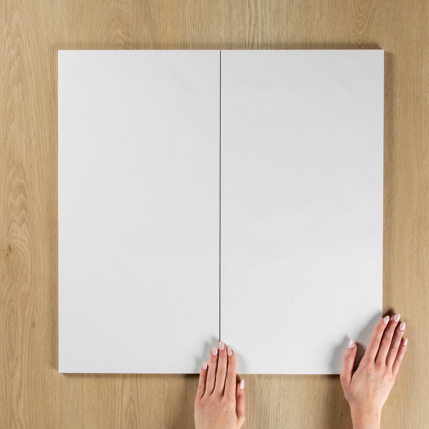 Ripple Wavy White Gloss