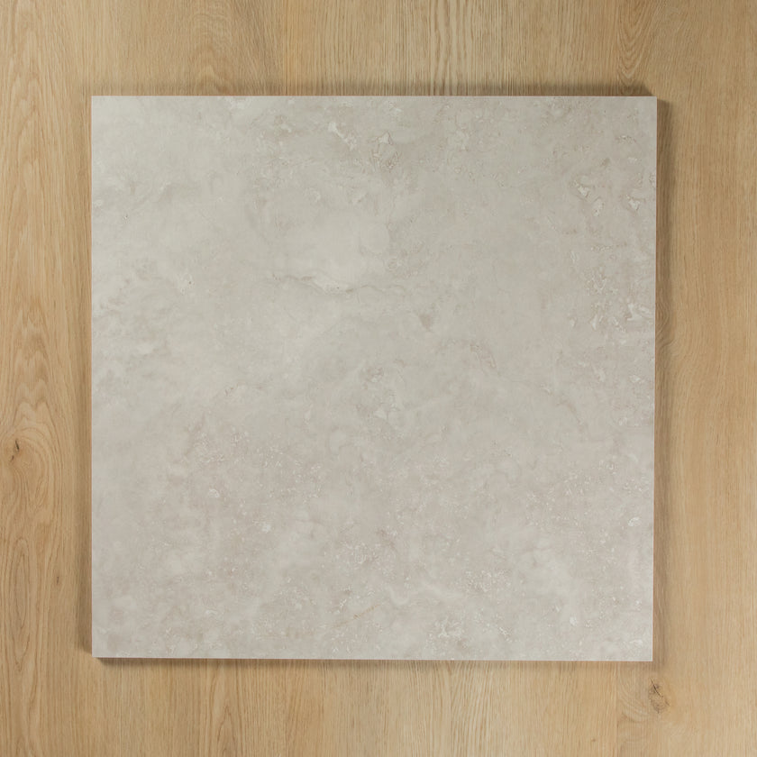Roma Crosscut Travertine Silver Matte