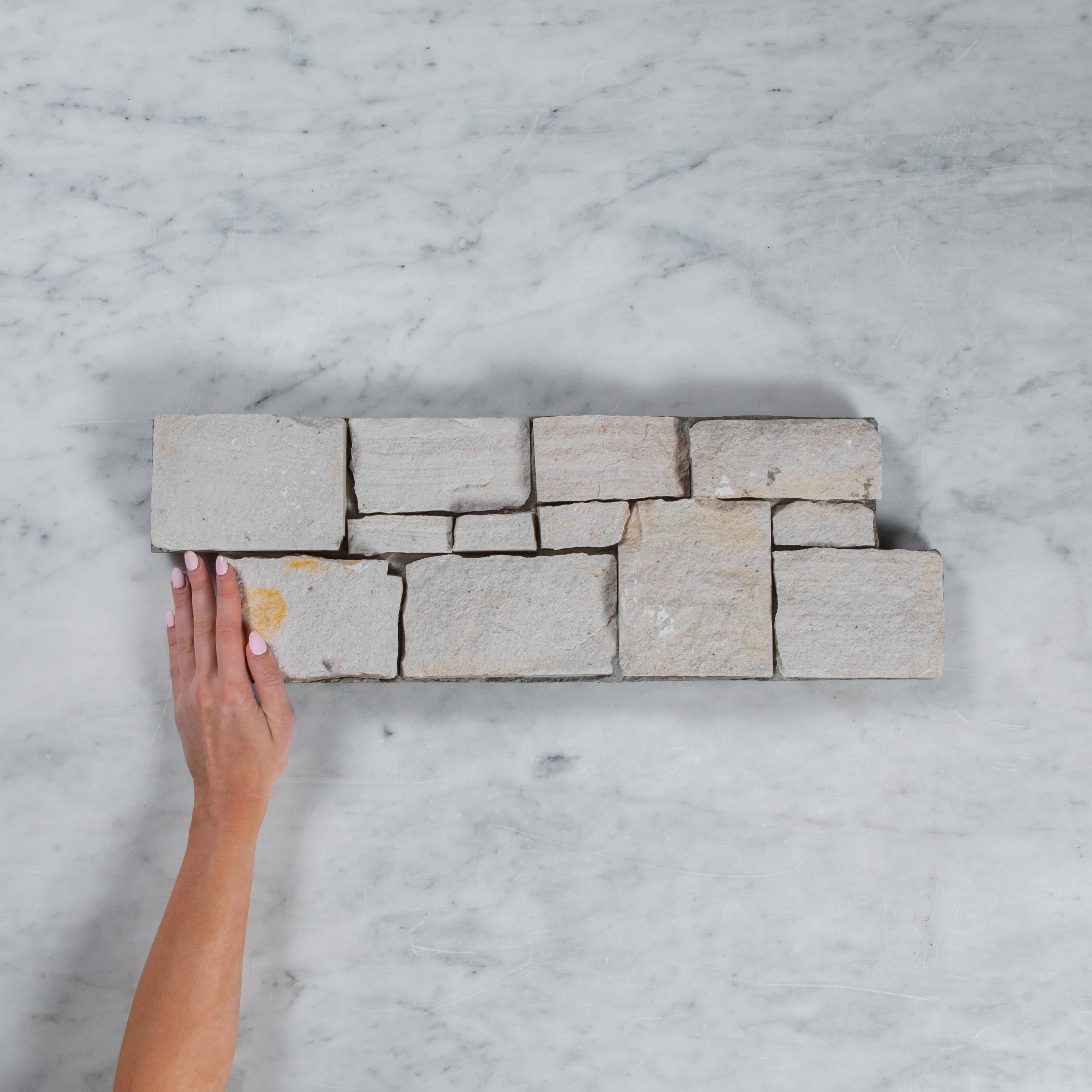 White Sandstone Z Panel Interlock