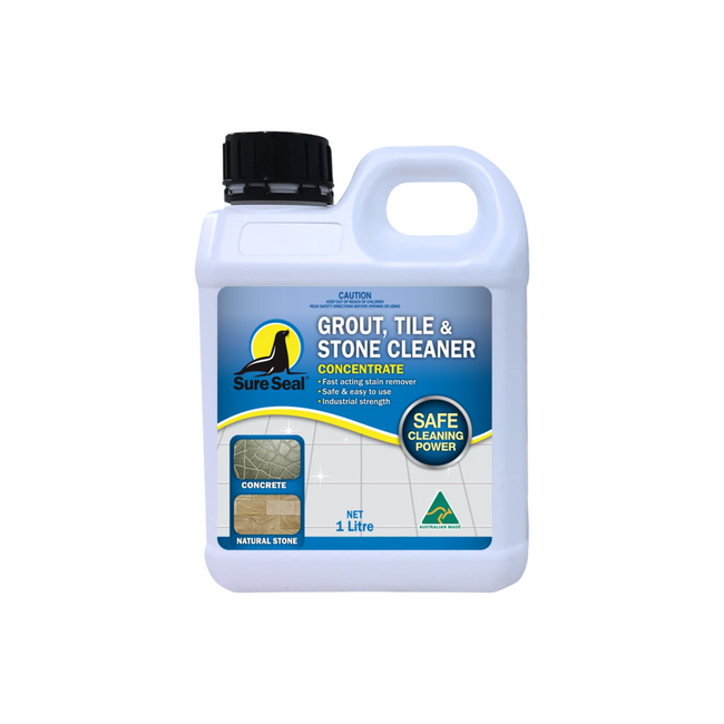 Sure Seal Grout Tile & Stone Cleaner Concentrate 1 litre