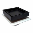 Tile Insert Drain Black With Puddle Flange 100mm