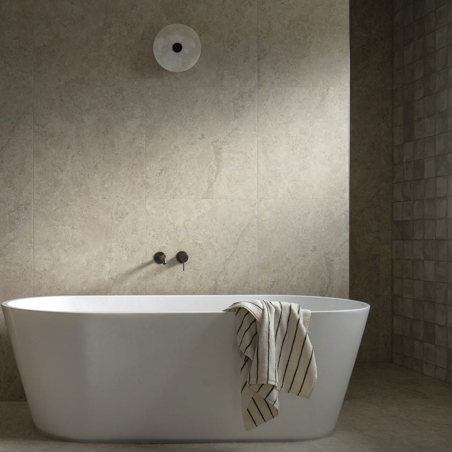 Travertine Stone Ivory Honed