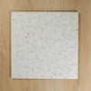 Terrazzo Carving Warm White Matte