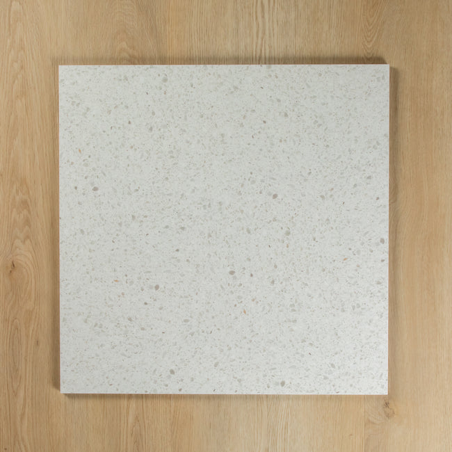 Terrazzo Carving White Matte