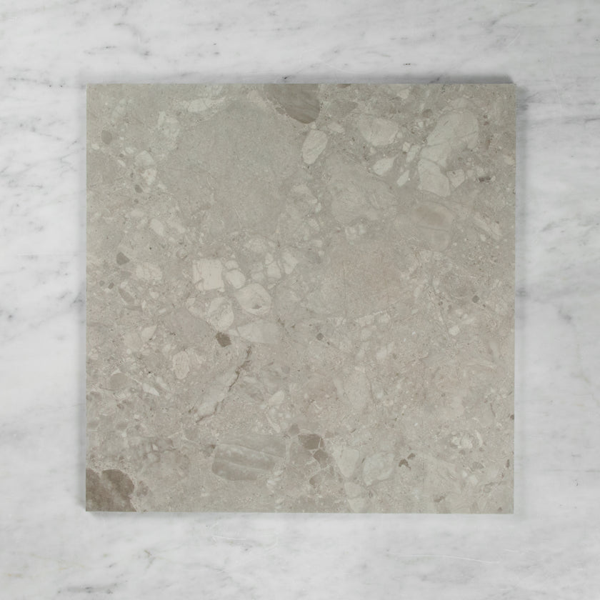 Terrazzo Stone Light Grey In Out