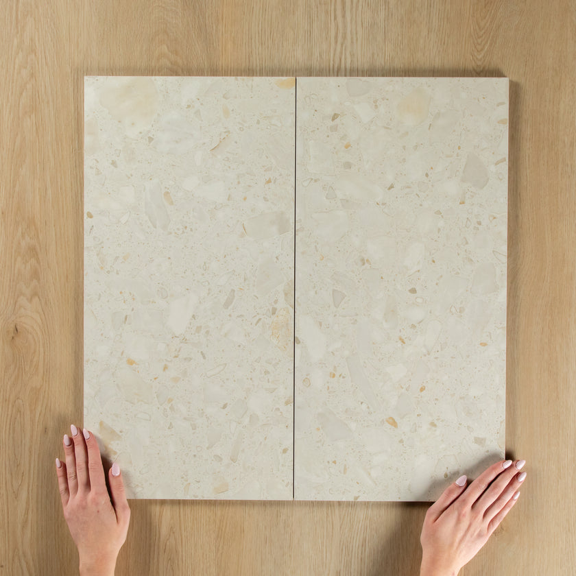 Terrazzo Stone Marshmallow In Out