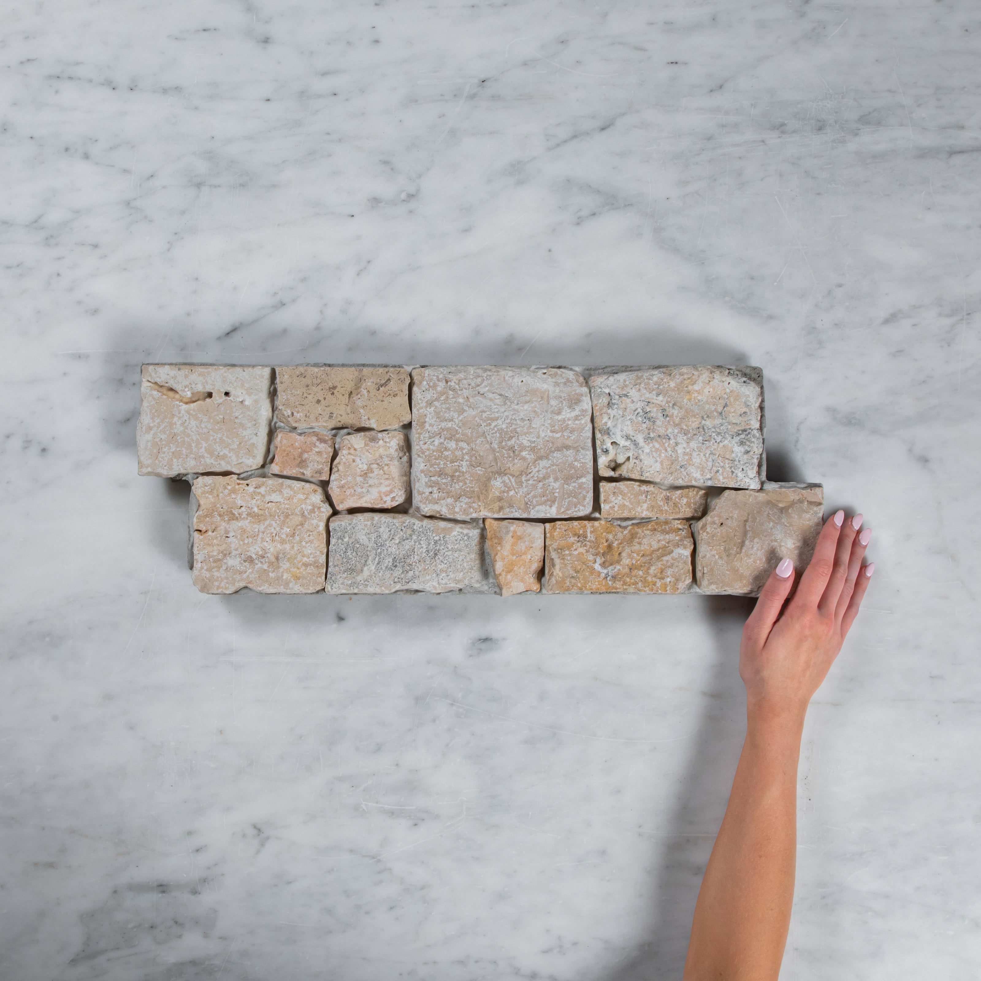 Chinese Travertine Z Panel Interlock