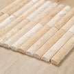 Travertine Beige Marble Flute Mosaic