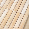 Travertine Beige Marble Flute Mosaic