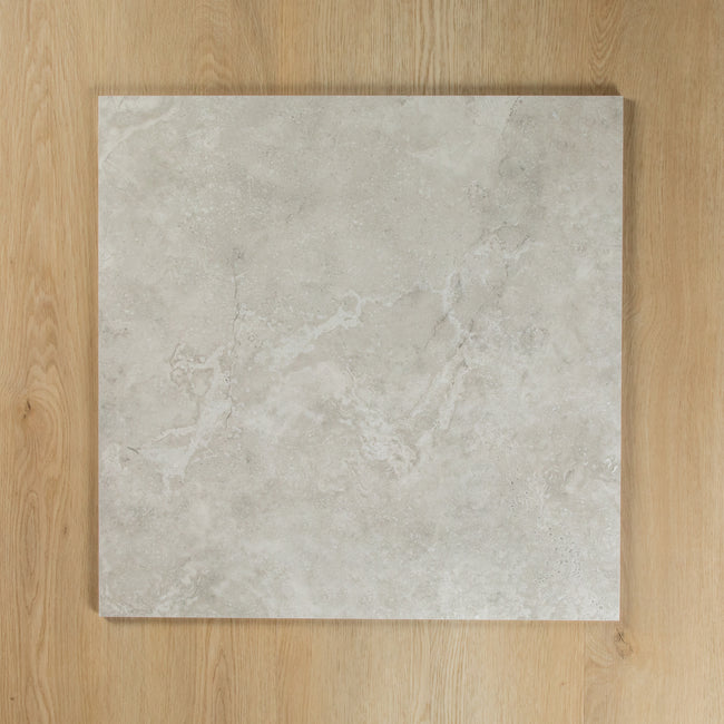 Travertine Cross Cut Silver In Out