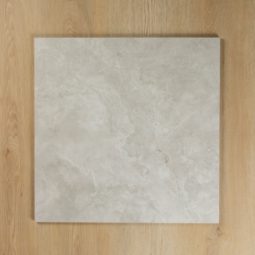 Travertine Cross Cut Silver In Out