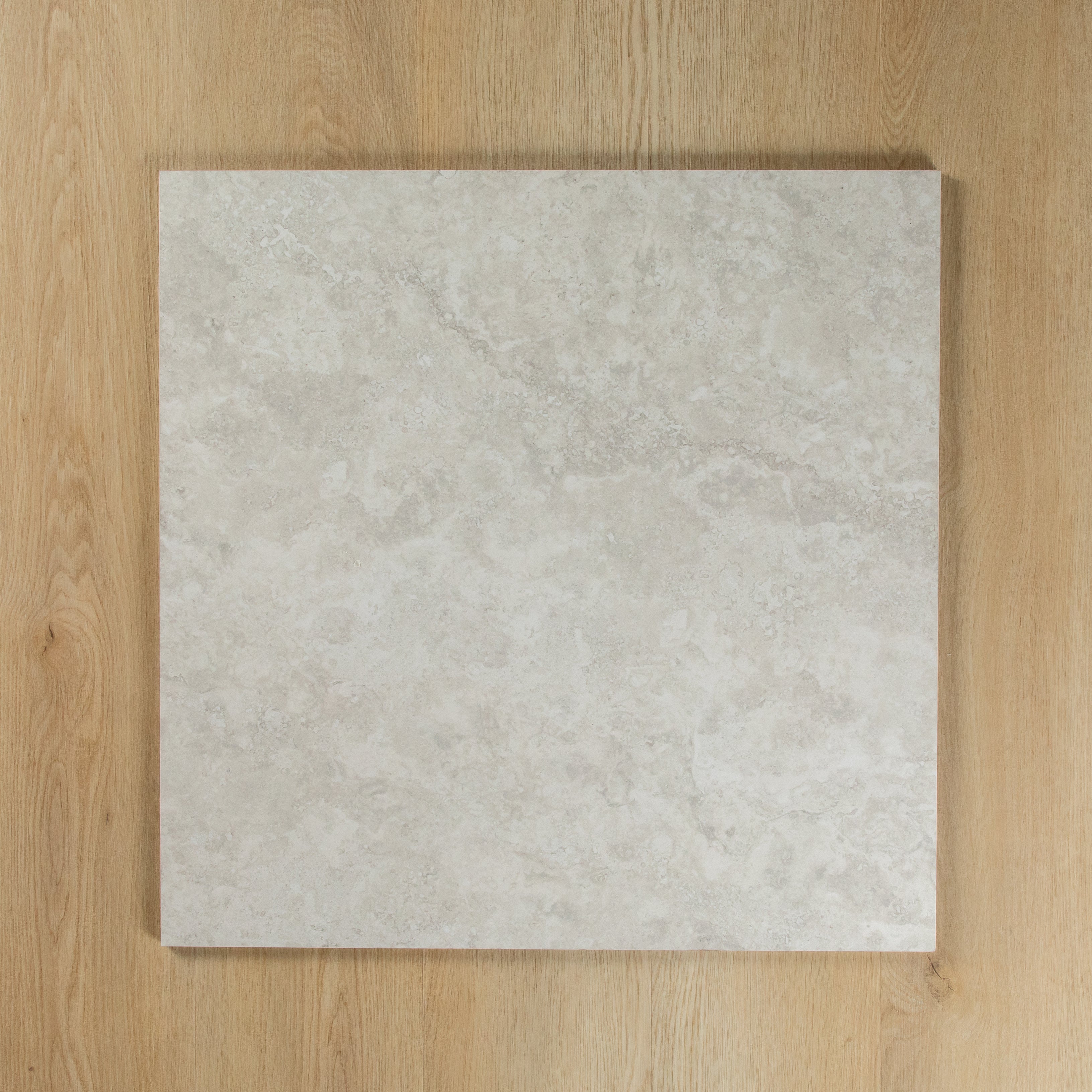 Travertine Stone Silver Matte