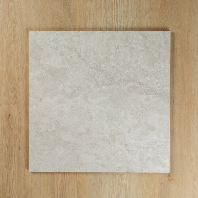 Travertine Stone Silver Matte