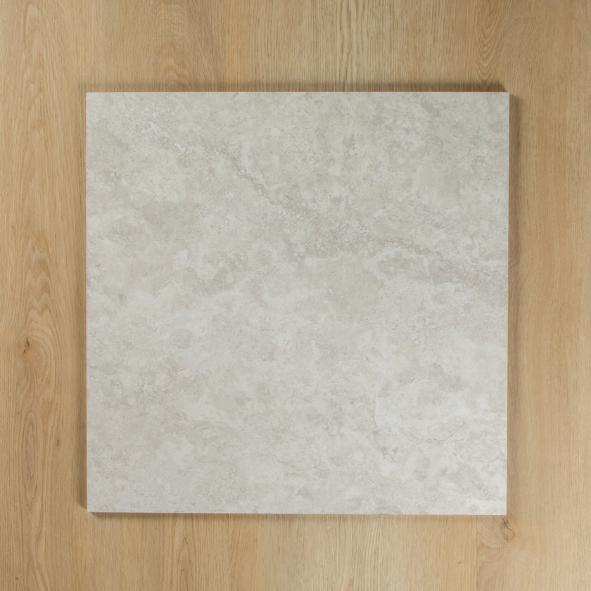 Travertine Stone Silver Lappato