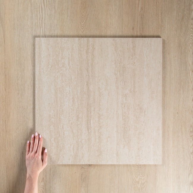 Travertine Vein Cut Mid Beige In Out