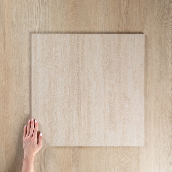 Travertine Vein Cut Mid Beige In Out