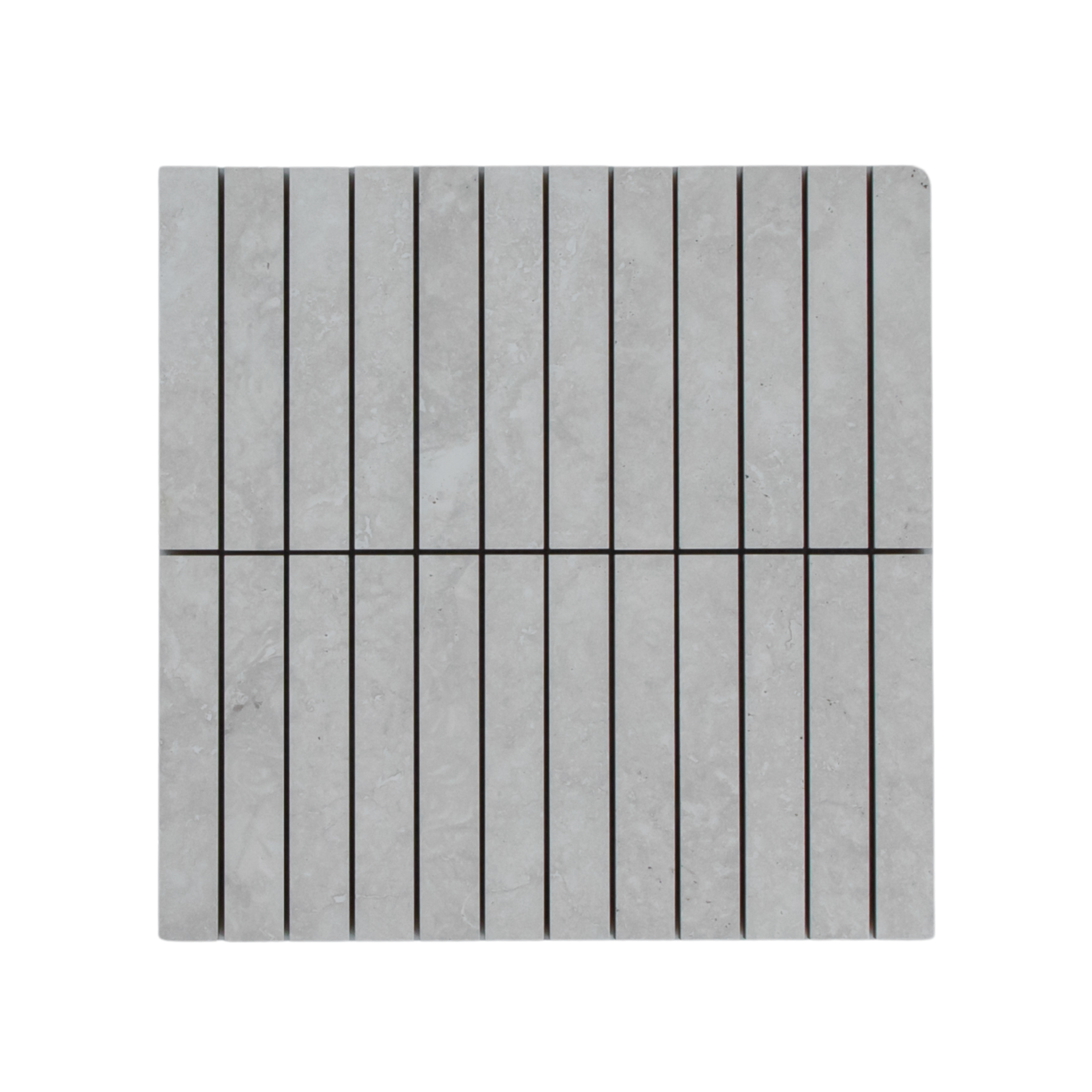 Vent Bianco Matte Finger Mosaic