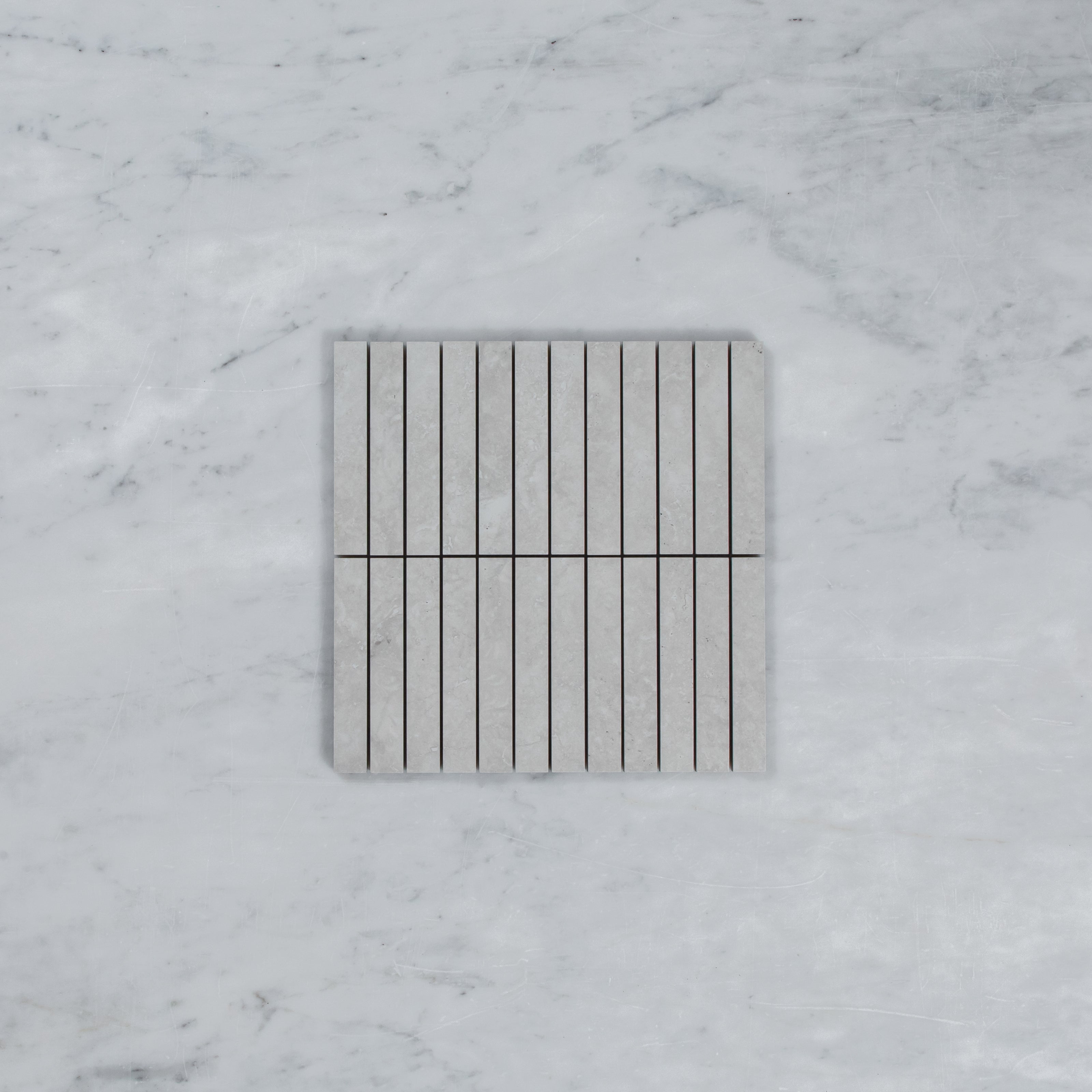 Vent Bianco Matte Finger Mosaic