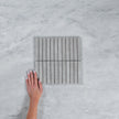 Vent Light Grey Finger Mosaic