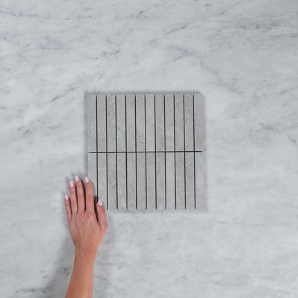 Vent Light Grey Finger Mosaic