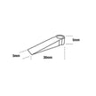 Tile Wedges 2000 Piece Bucket
