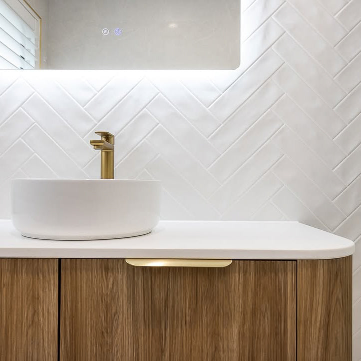 Wave White Gloss Subway