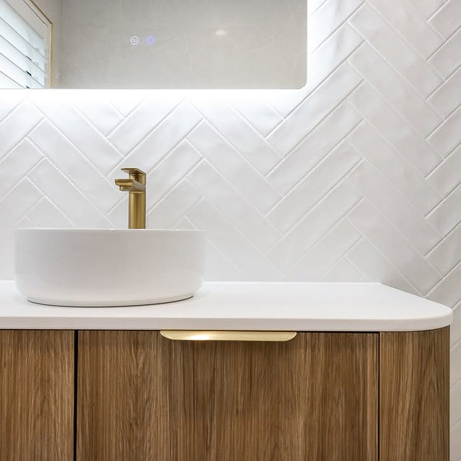Wave White Gloss Subway