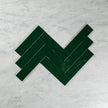 Wave Stone Green Gloss Subway