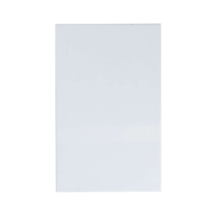 White Gloss Pressed Edge