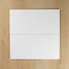 White Gloss Pressed Edge